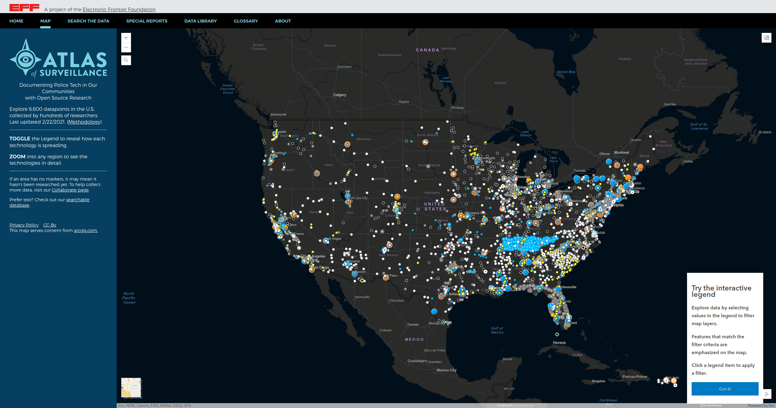 //atlasofsurveillance.org/atlas, 2021-2-24 //atlasofsurveillance.org/atlas, 2021-2-24